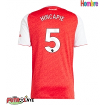 Camiseta Arsenal Piero Hincapie #5 Primera Equipación 2025-26 manga corta
